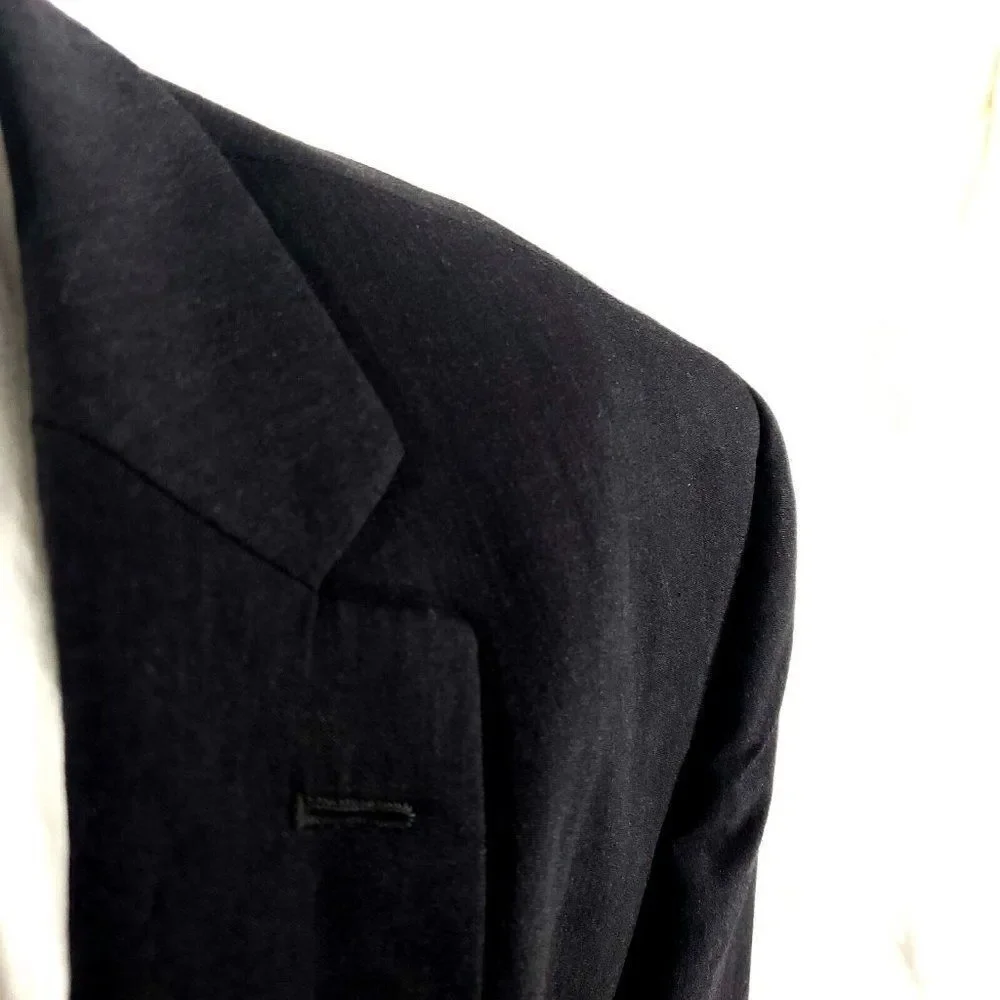 Pronto Uomo‎ Wool 2 Button Blazer 46L Or Slim 48L Gray